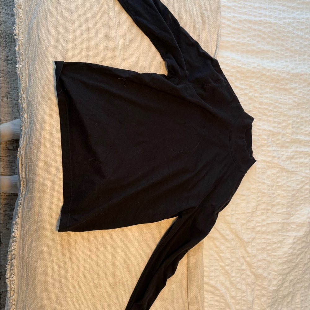 Classic black turtleneck